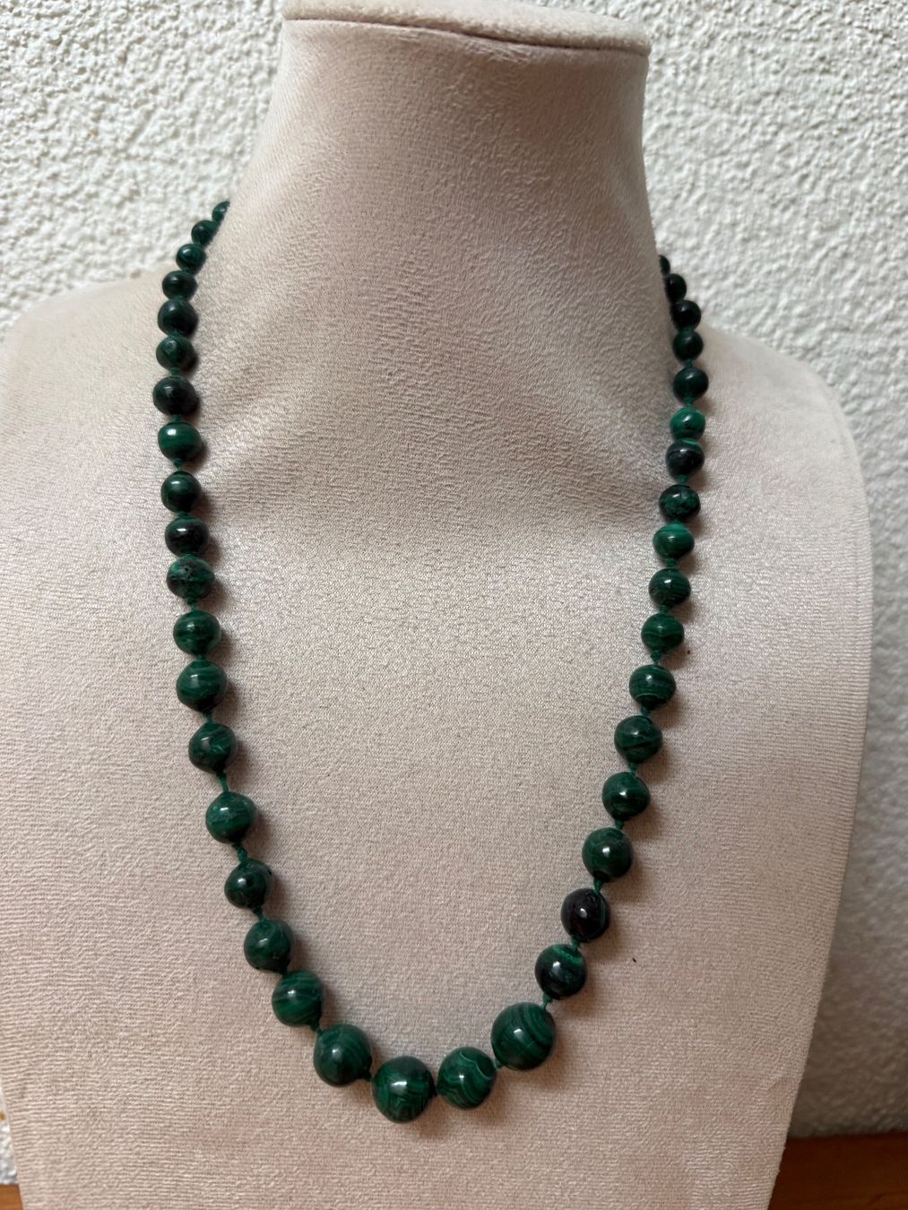 Colliers: Vintage Malachit Kette – D'occasion à Spiegel b. Bern par Rogger72
