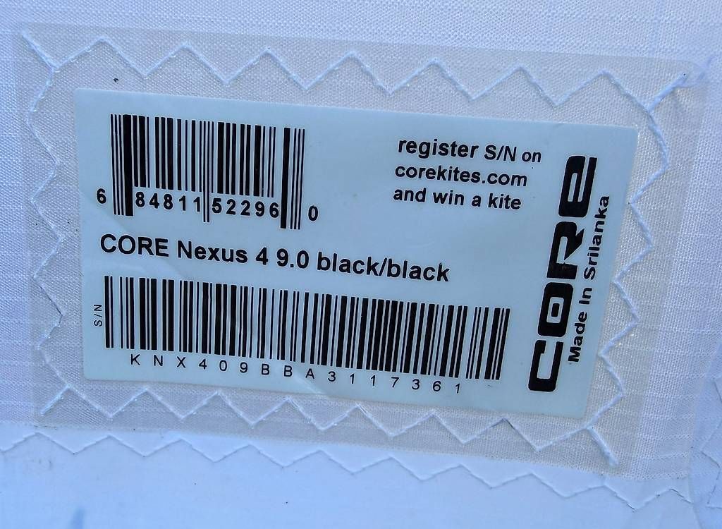 Aquilone: Kite Core Nexus 4 in 9 qm – Usato da Hergiswil NW venduto da feecaesar01 3