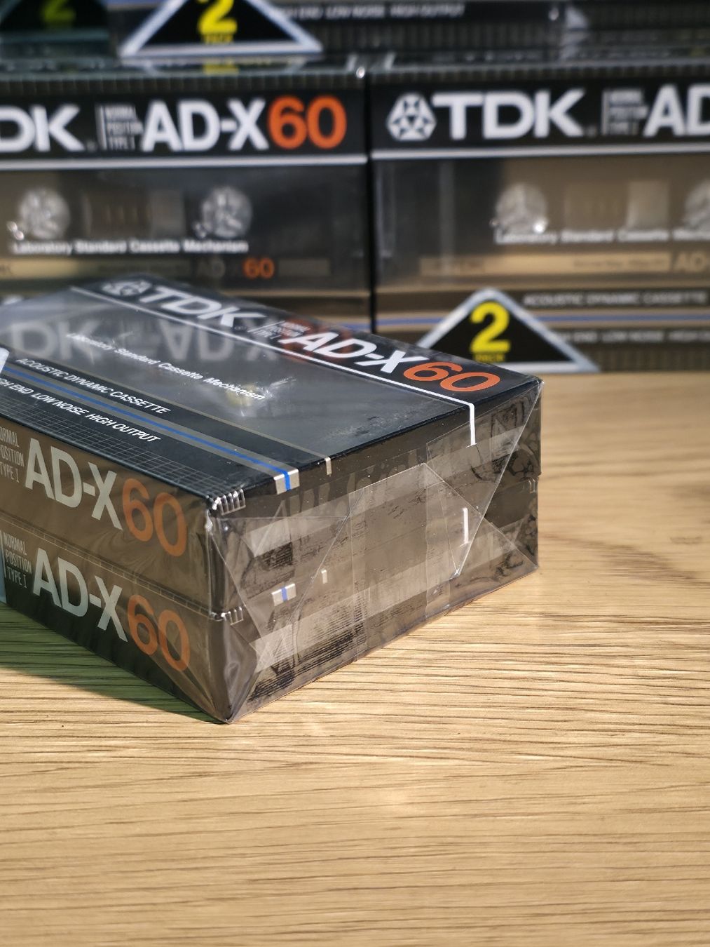 Cassettes audio: TDK AD-X60 - 2 PACK - Normal Position - TYPE I - NOS – Neuf avec emballage d'origine à Dietlikon par litisop 2