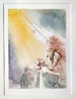 Salvador Dali aus Pater Noster - Serie, Reprint 1979