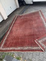 Teppich rot gemustert Vintage Gebraucht