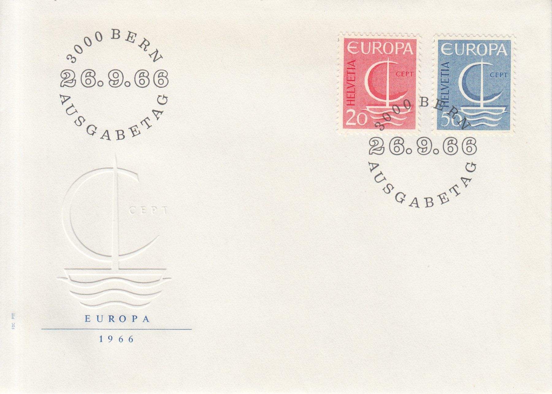 Tutti i francobolli: SBK 443 - 444 FDC – Usato da Bürglen TG venduto da StampGraf
