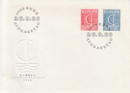 SBK 443 - 444 FDC