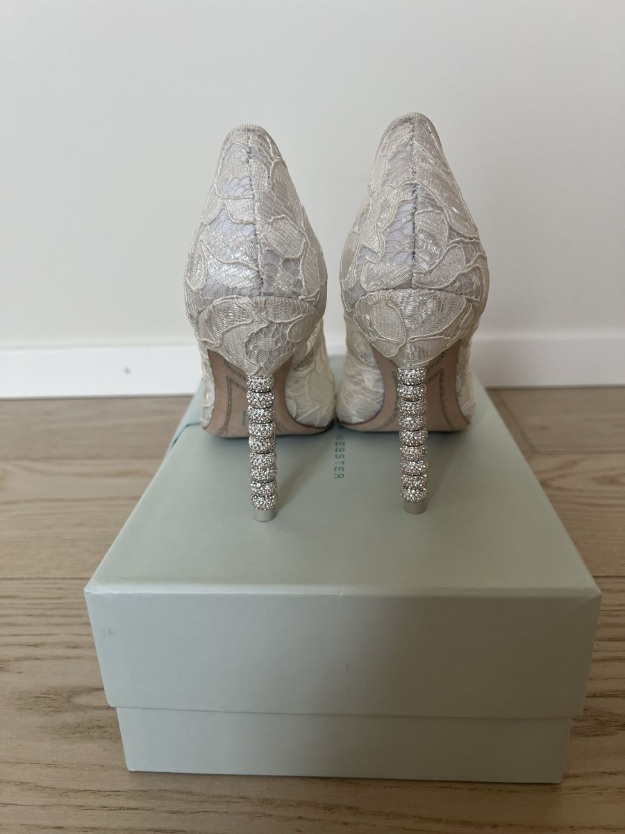 Scarpe da donna: Sophia Webster Cristal wedding shoes – Usato da Dully venduto da rev_l7jp 2