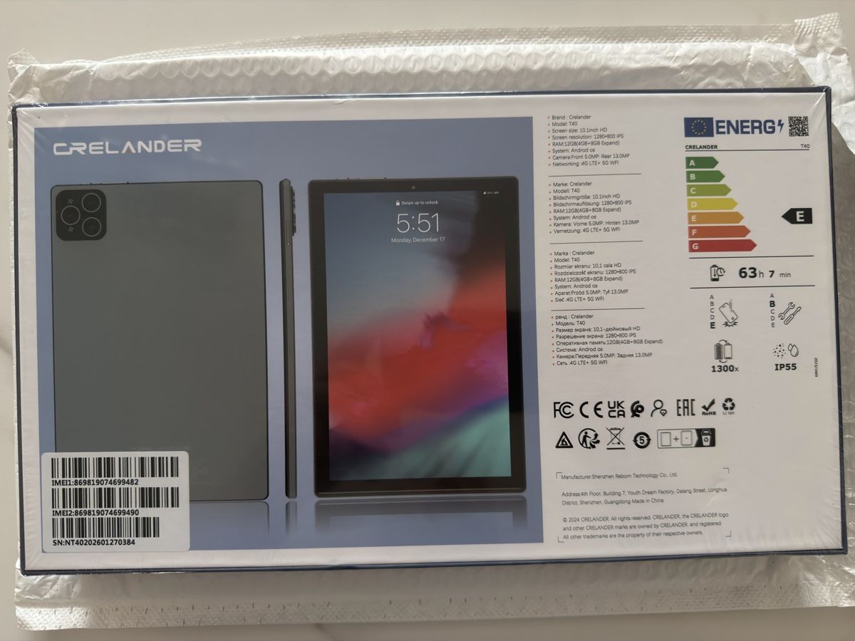 Tablet PC: Tablet Pc Android 10.1‘‘ – Nuovo e nell'imballaggio originale da Schlieren venduto da Kamacho 1