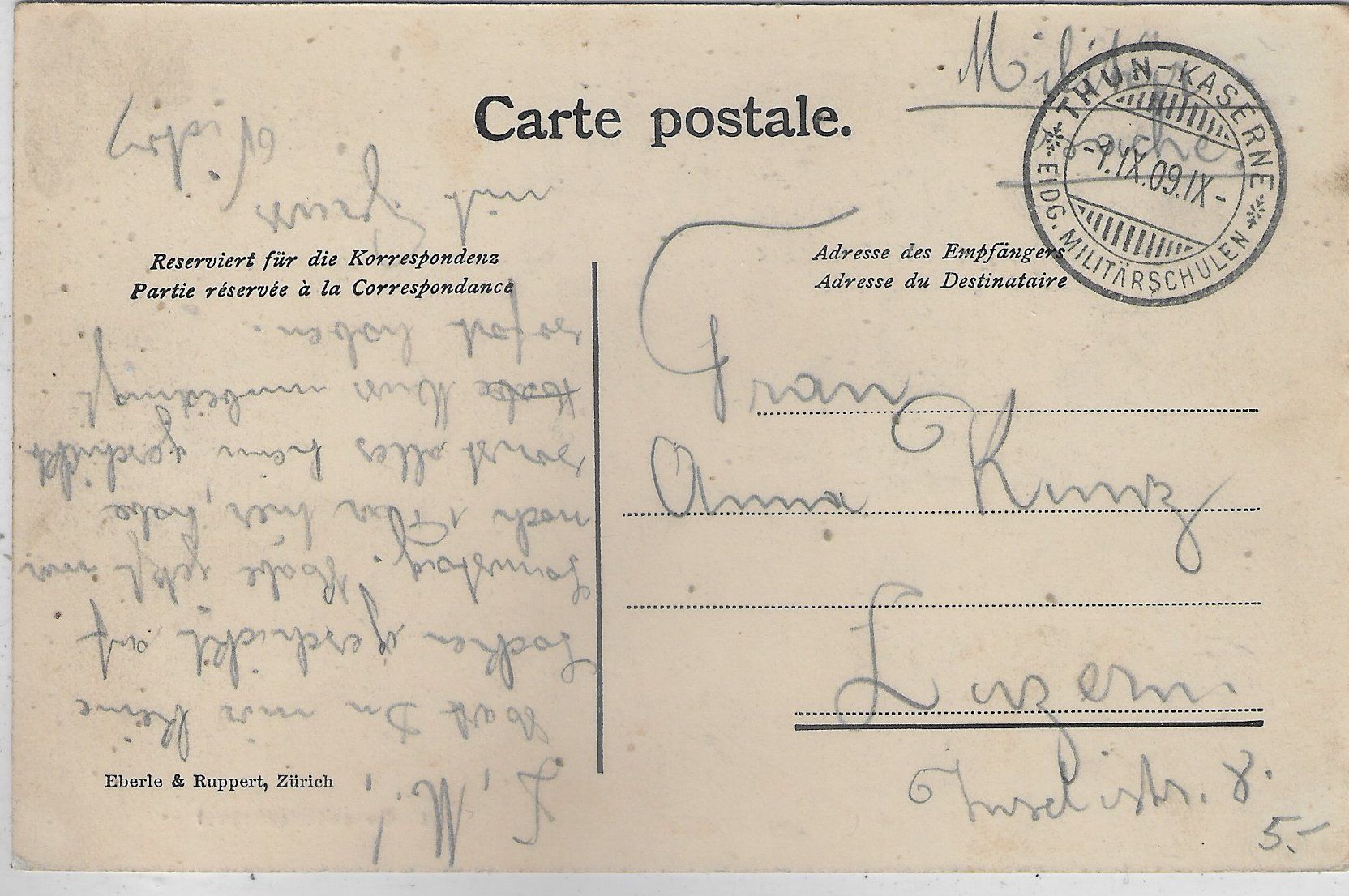 Cartoline postali: Armee Suisse - Geschütztransport – Usato da Ettingen venduto da Kartenplanet 1