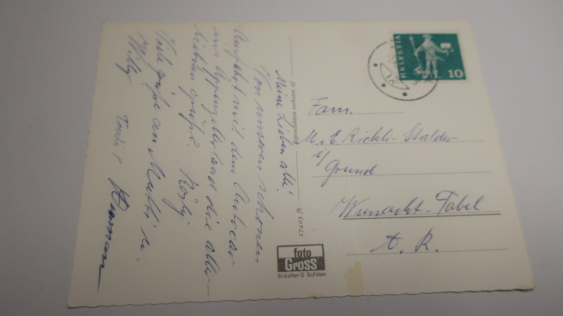 Cartoline postali: Appenzeller - Trachten – Usato da Cormoret venduto da Pascalll2001 2