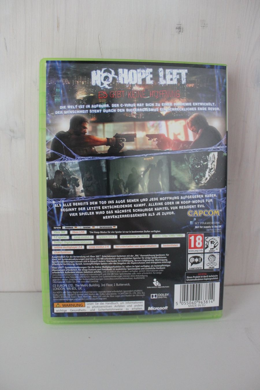 Giochi: Resident Evil 6 - XBOX 360 - komplett – Usato da Ebertswil venduto da Ricogoeritz 1