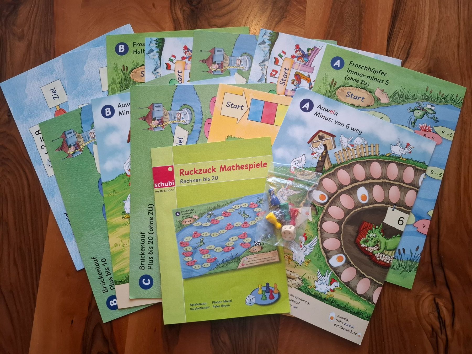 Schubi Lernmedien Jeux: Ruckzuck Mathespiele – D'occasion à Baar par aerdna84 1