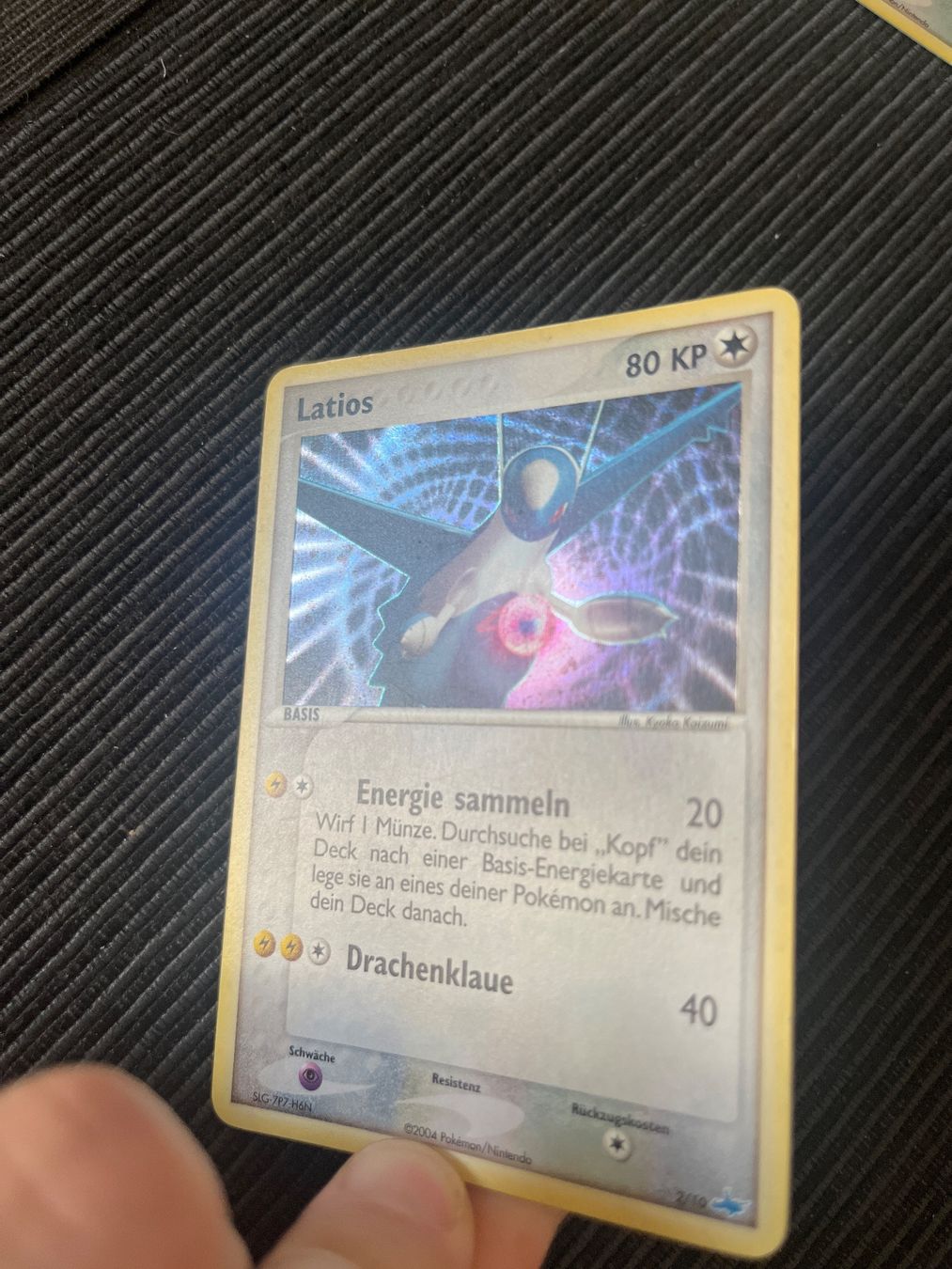 Pokémon Carte collezionabili: Pokemon Latios Holo 2/10 Starter Kit 2004 – Usato da Wabern venduto da Collectfun 1