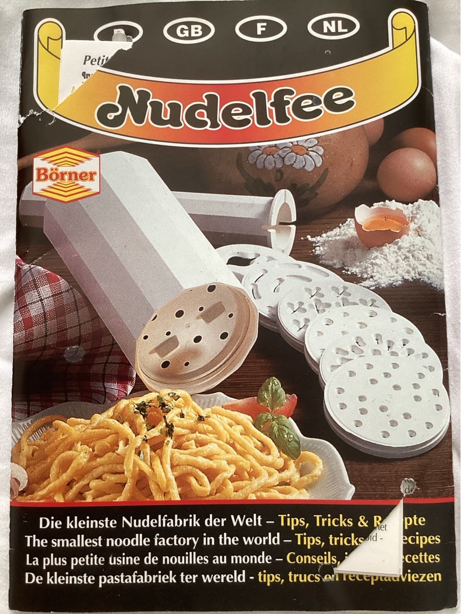 Appareils de cuisine: Nudelfee Nudel machen Daheim!!! – D'occasion à Bellinzona par wav_72pt 1