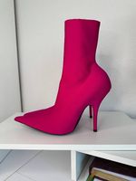 Balenciaga High Heels Knife Stiefeletten Pink Rosa Gr. 36