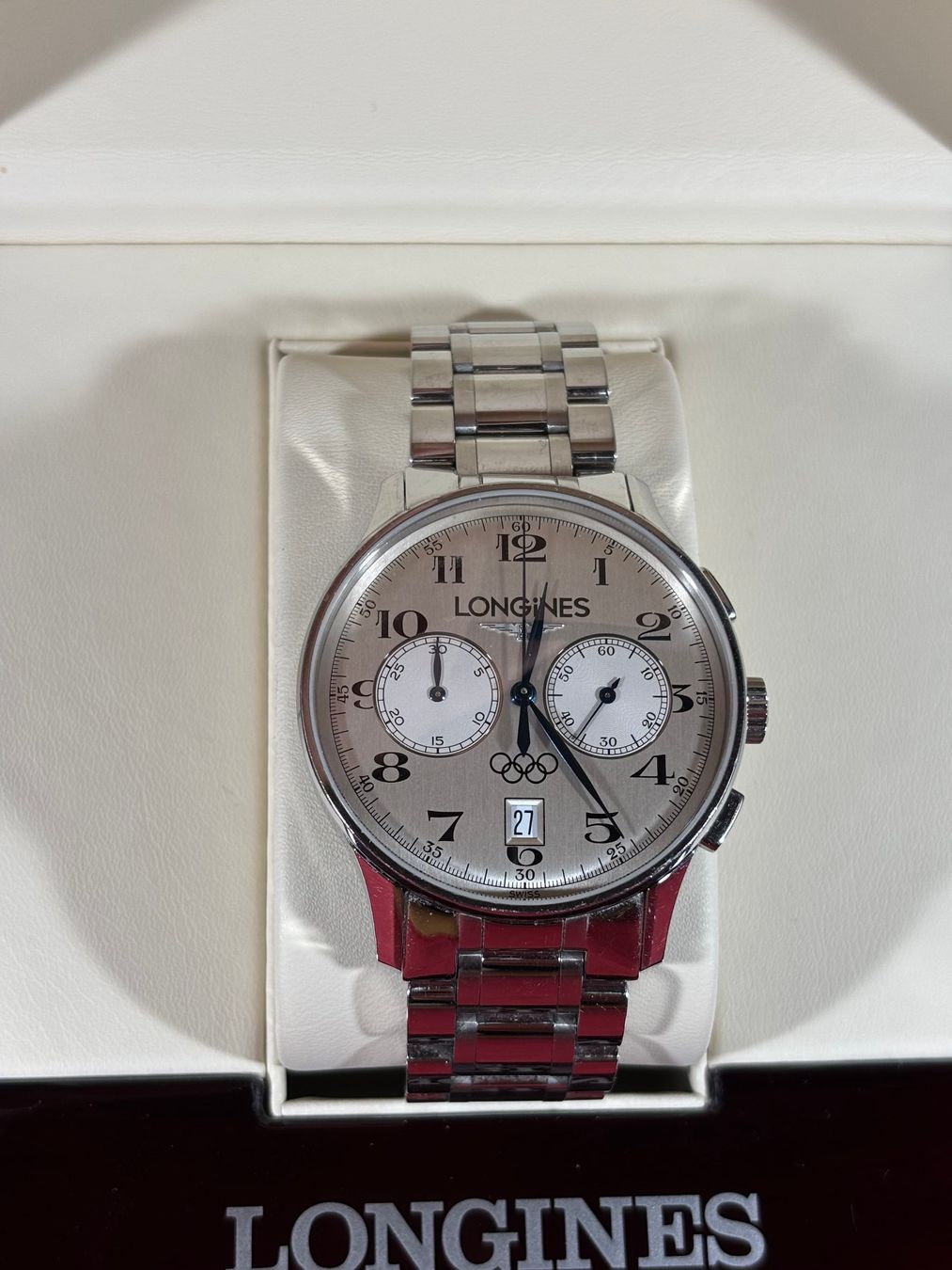 Longines Orologi: Longines Olympic Collection Chronograph Automatique – Réf. L – Usato da Biel/Bienne venduto da new-life 2