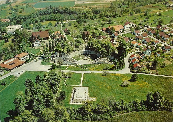 Ansichtskarten: AESCH BL Augusta Raurica – Gebraucht aus Jona von philajona
