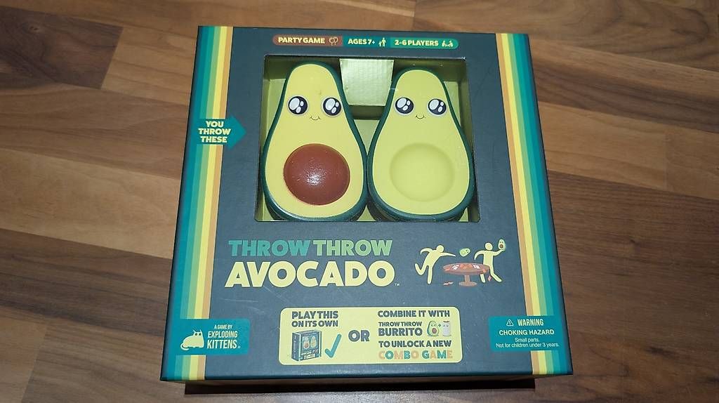 Spiele: Throw Throw Avocado Party Spiel - Englisch – Gebraucht aus Zürich von kku_6qhl