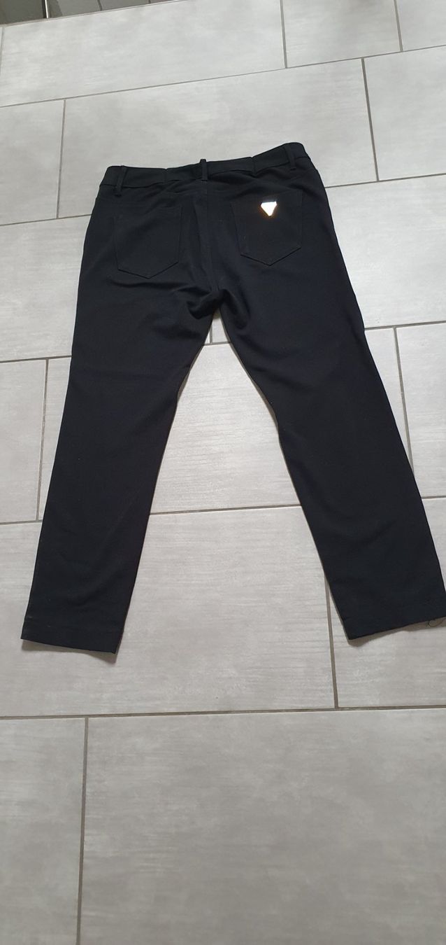 Pantaloni: Schwarze Hose, Gr. 40/42  L 28 – Usato da Wallenwil venduto da Rainbow45 1