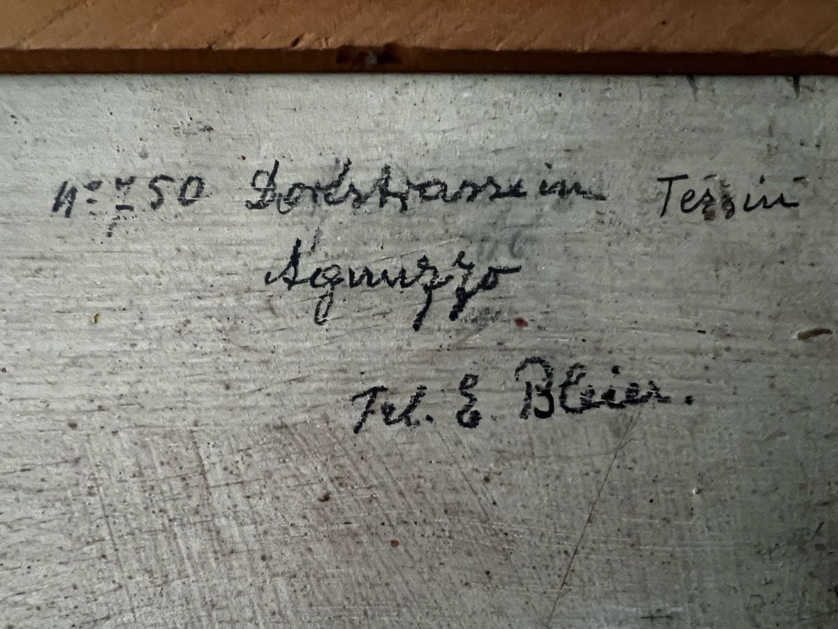 Dipinti: Albert Frey Orig. Gemälde, Agnuzzo Tessin – Usato da Hombrechtikon venduto da vespa1954 6