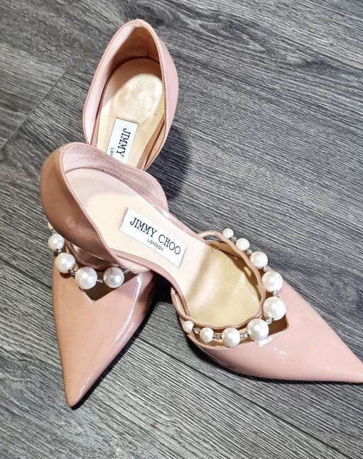 Jimmy Choo Chaussures femmes: JIMMY CHOO Pumps mit Perlen Gr. 38.5 – D'occasion à Uetliburg SG par mafrey63 2