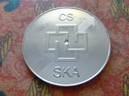 Jeton  37mm  " CS  SKA  /  CREDIT SUISSE  "  (F)