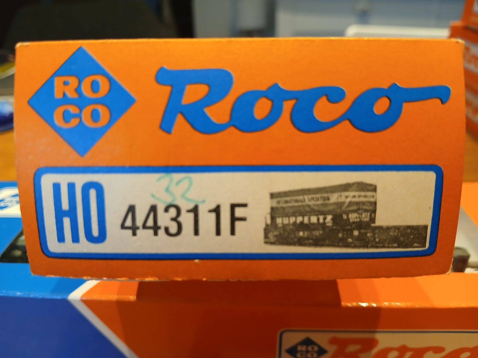 Roco Modellini di ferrovie: Roco HO Güterwagen Danzas, neu,  – Nuovo e nell'imballaggio originale da Bözen venduto da Kolumbus77 1