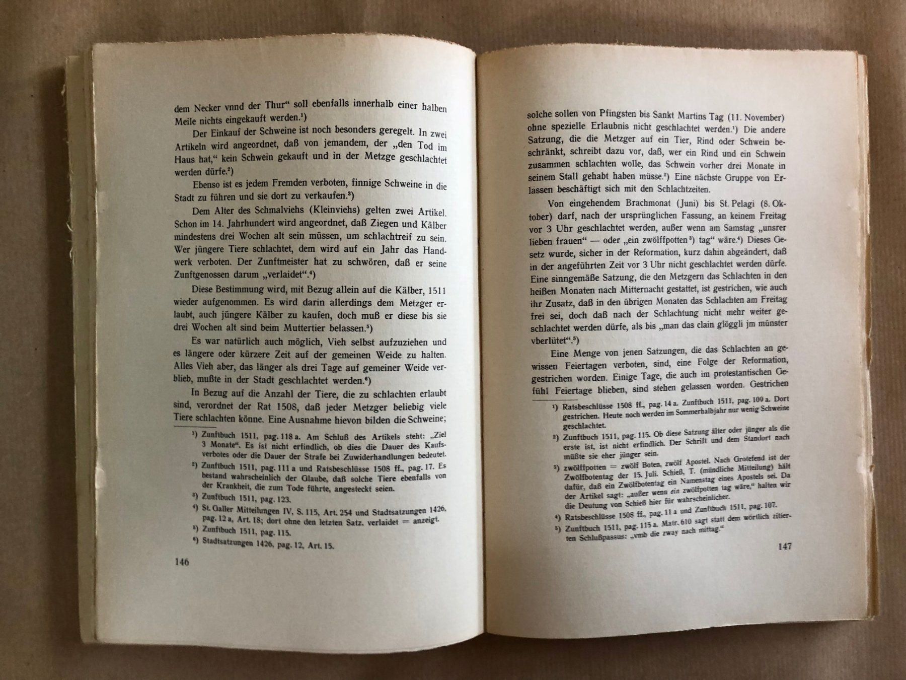 Bücher: Otto Scheitlin: Das St. gallische Zunftwesen. Dissertation – Gebraucht aus Zürich von allp 5