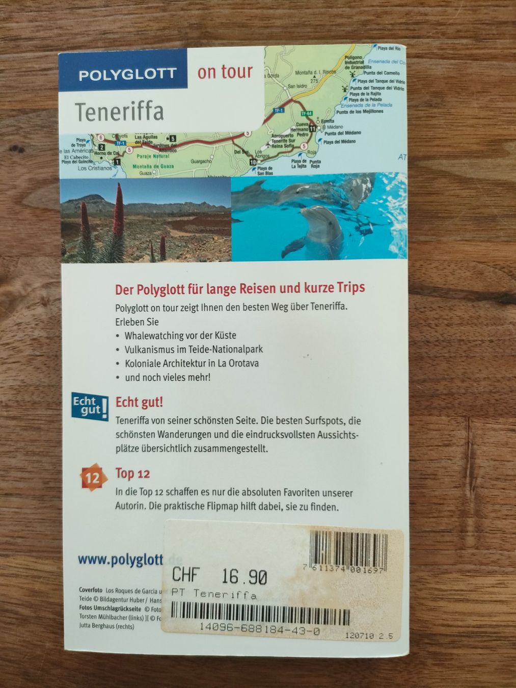 Libri: Teneriffa Reiseführer Polyglott on tour – Usato da Wiesendangen venduto da s_er 1