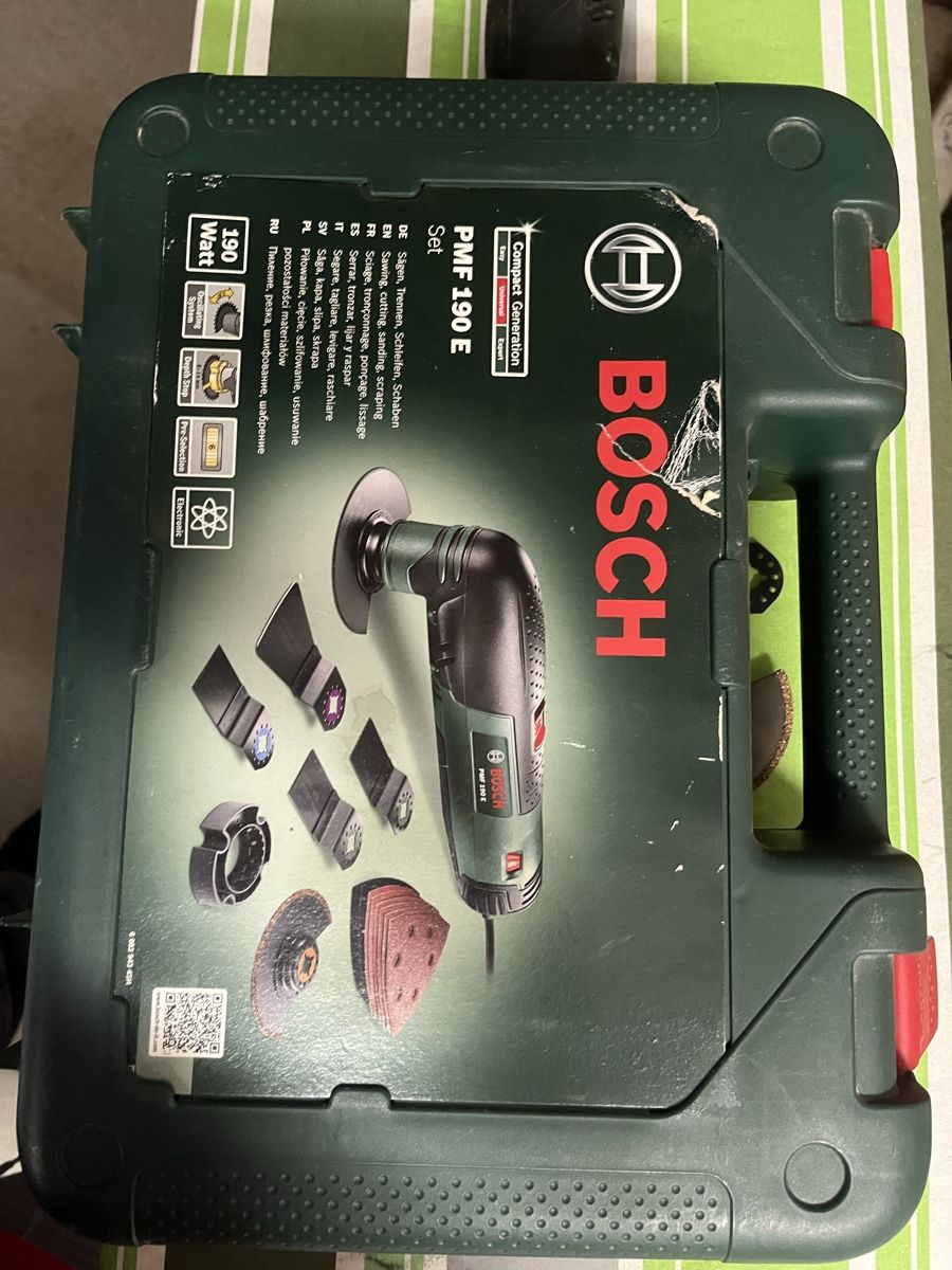 Bosch Schleifen & Polieren: Bosch PMF 190 E Multitool Set mit Koffer gebraucht – Gebraucht aus Uebeschi von RPK74 1