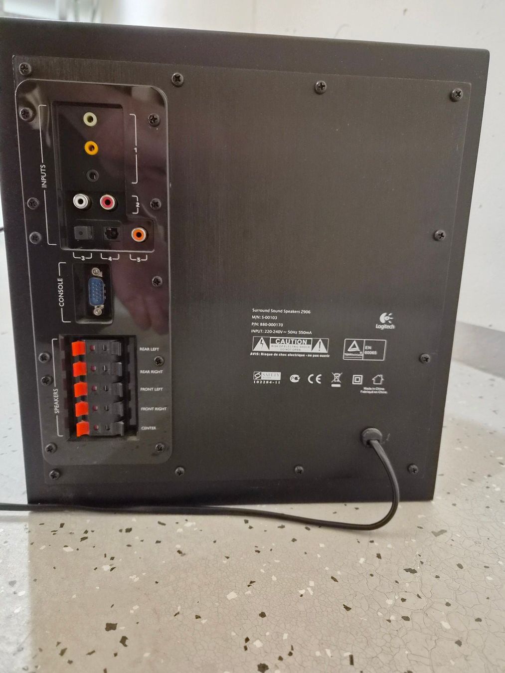 Logitech Lautsprecher: Logitech Z 906 (5.1 Surround) – Gebraucht aus Burgdorf von PC-Builder 2