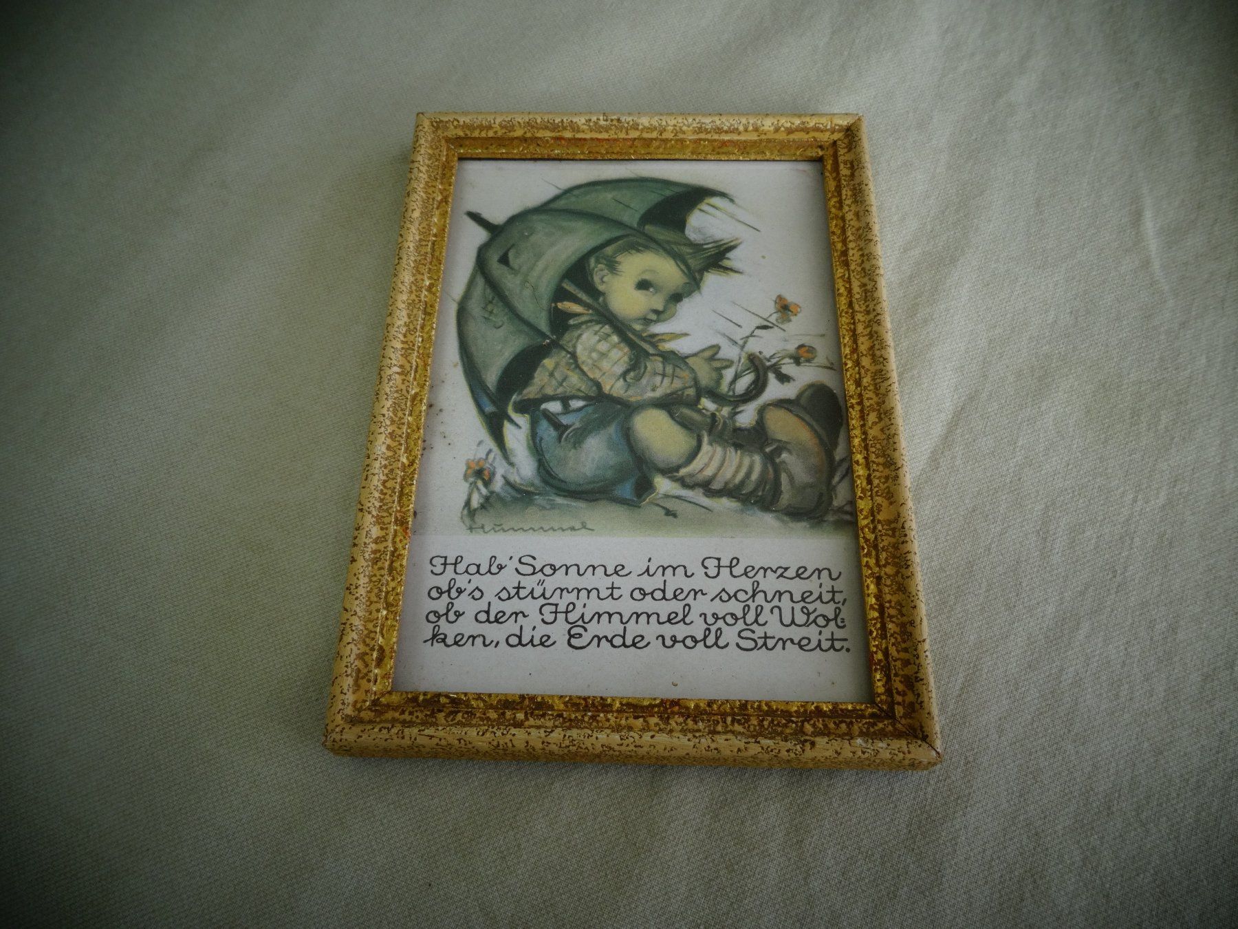 Foto & Immagini: 1 Bild Hummel mit Spruch – Usato da Neerach venduto da jenny062
