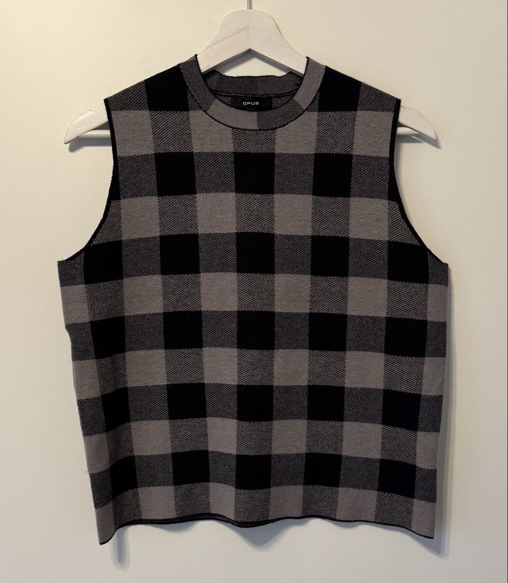 Opus Gilets: OPUS Pullunder Damen Gr. 36 S kariert  – Neuf (Voir description) à Flumenthal par Krajan