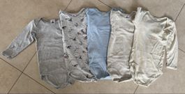Lot 5 bodys longues manches Petit Bateau 36 mois / 95cm