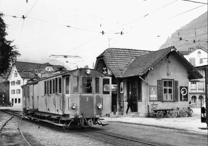Cartes postales: STANS Bahnhof mit Bahn – Neuf (Voir description) à Jona par philajona