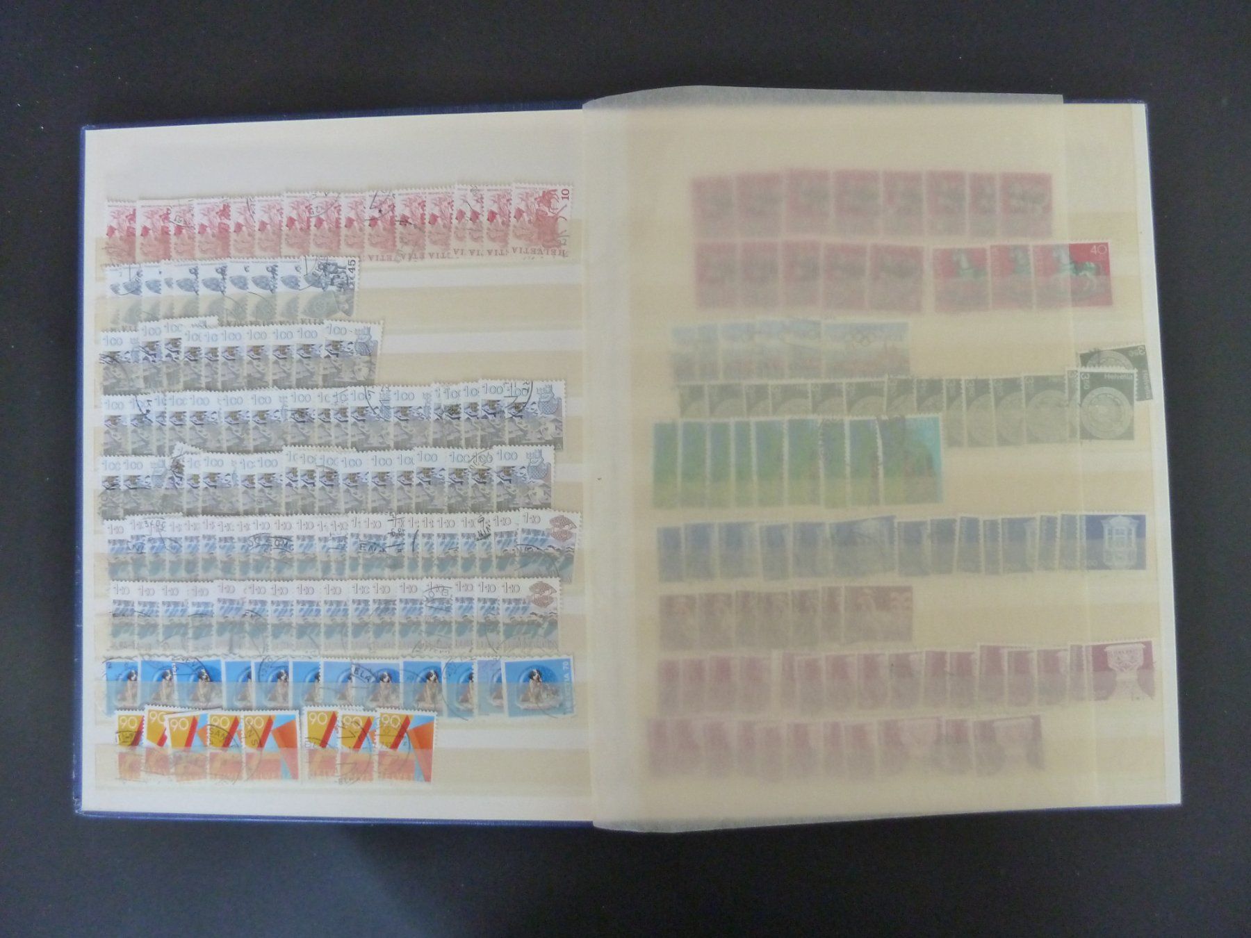 Alle Briefmarken: Lot CH (812) – Gebraucht aus Onex von BANGON80 3