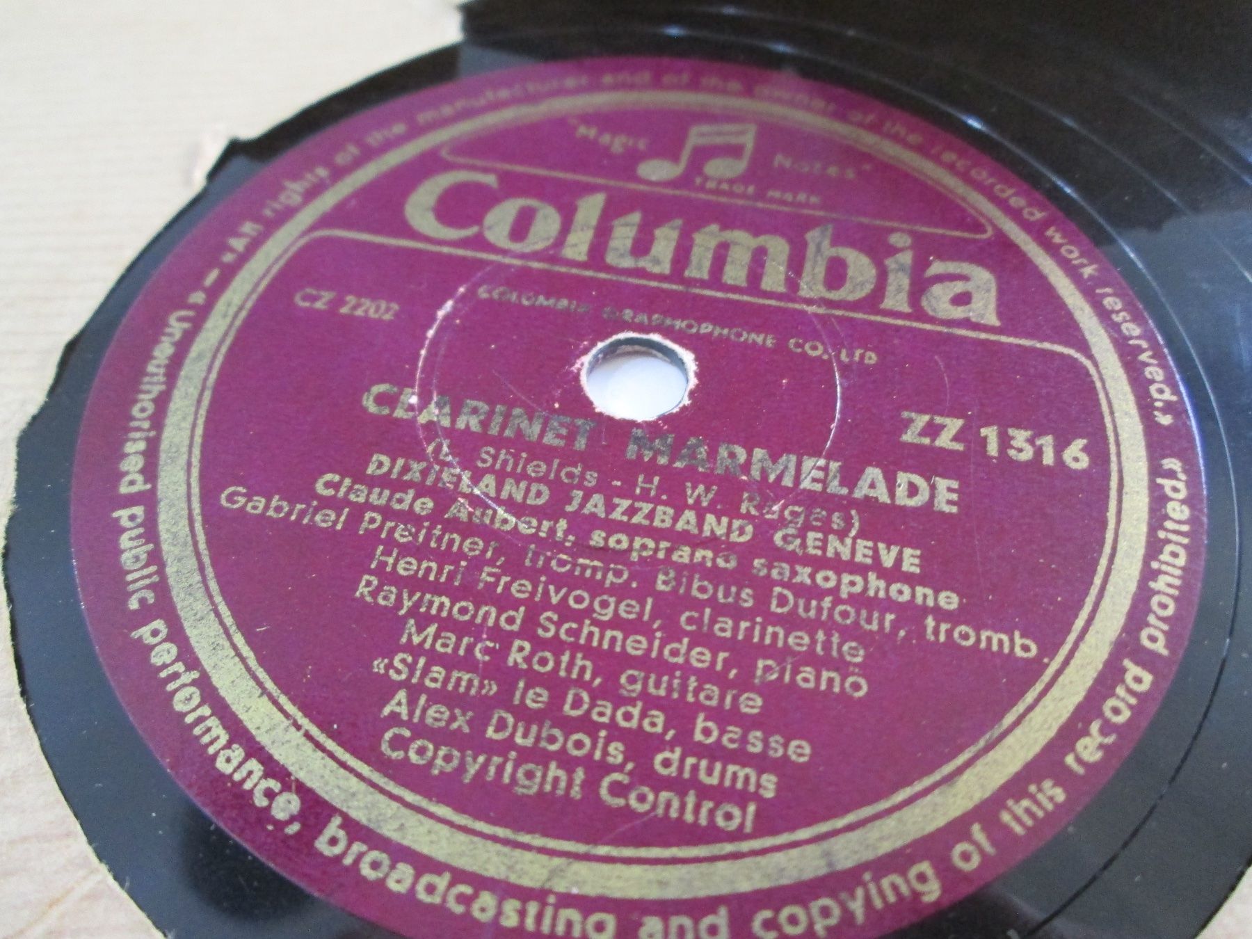 Schallplatten: DISQUES 78 TOURS – Gebraucht aus Lausanne von Leag 9