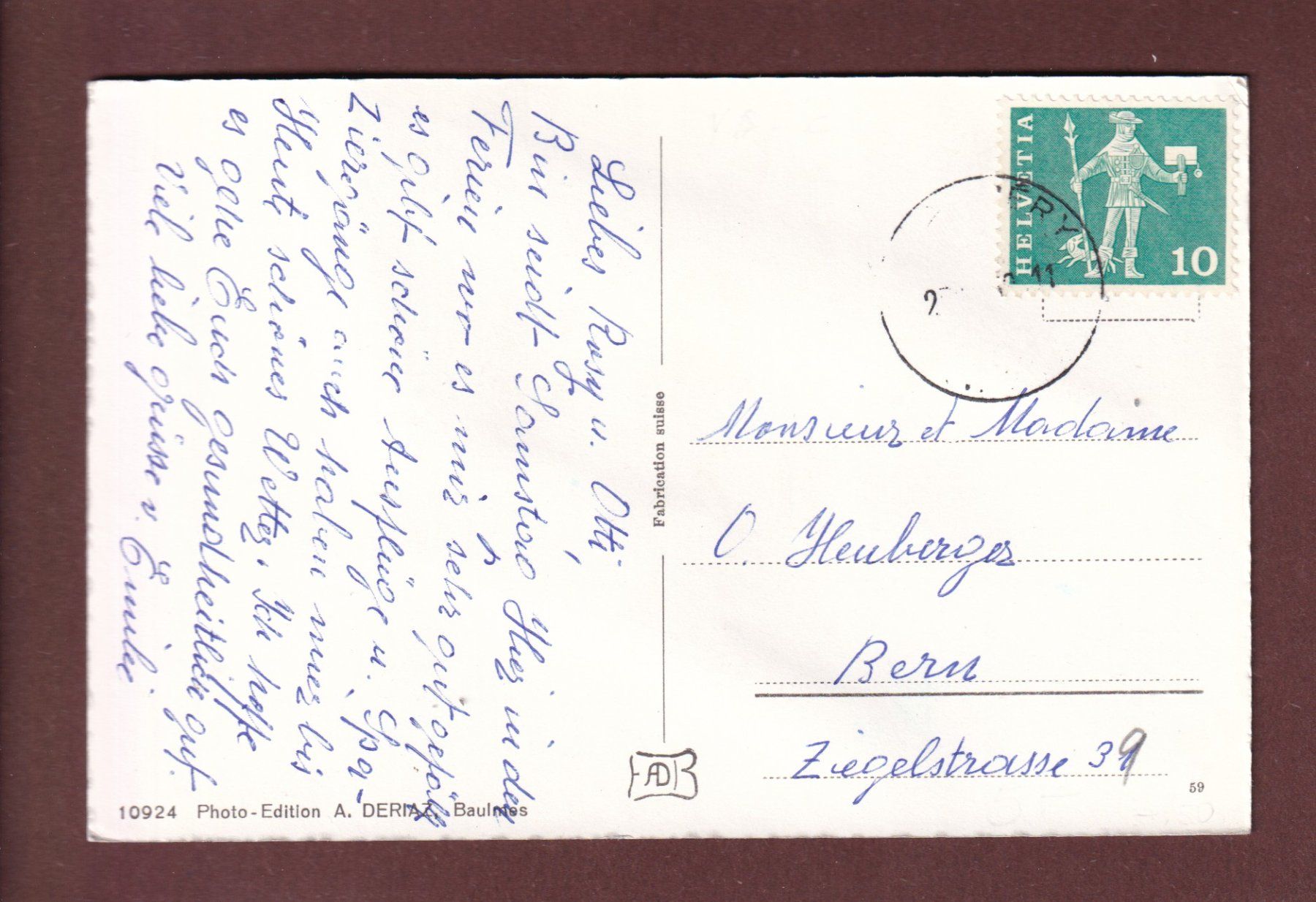 Cartoline postali: CHAMPERY - 8 images – Usato da Pully venduto da nicecards-shop 1