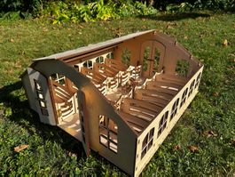 Pferdestall aus Holz (Schleich)