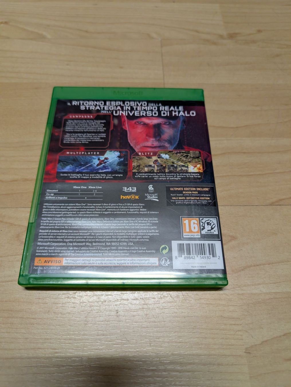Spiele: Halo wars 2 ultimate edition Microsoft Xbox one/series s – Gebraucht aus Giubiasco von Ticinerd 1