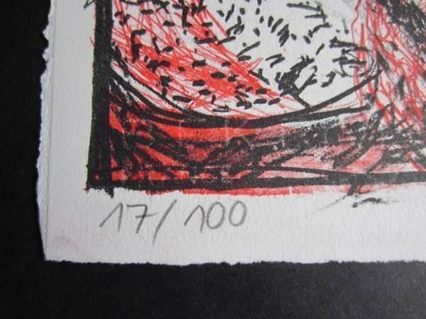 Grafica & Litografie: Franziska Rutz LITHOGRAPHIE – Usato da Gersau venduto da grafik-kunst 2