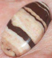 Cabochon L-2189 – Kokosnuss Jaspis 29x16mm