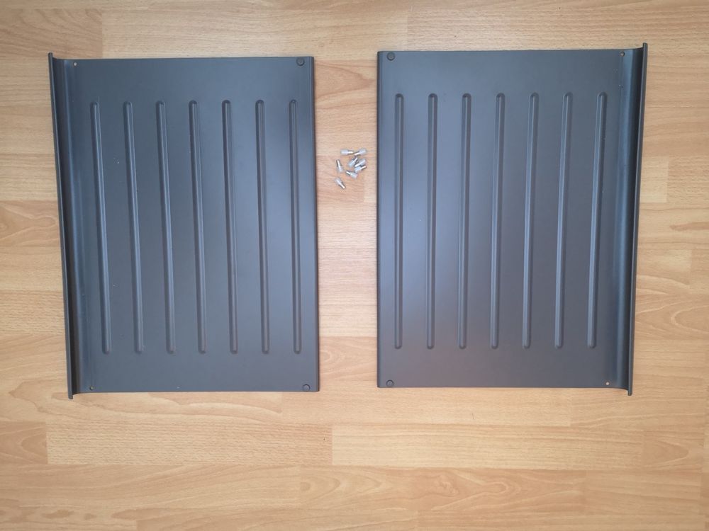 Ersatz-Stützpins Für IKEA Regale (Teil #139199) - 4 Stück, Schwarz, Für PAX & KOMPLEMENT