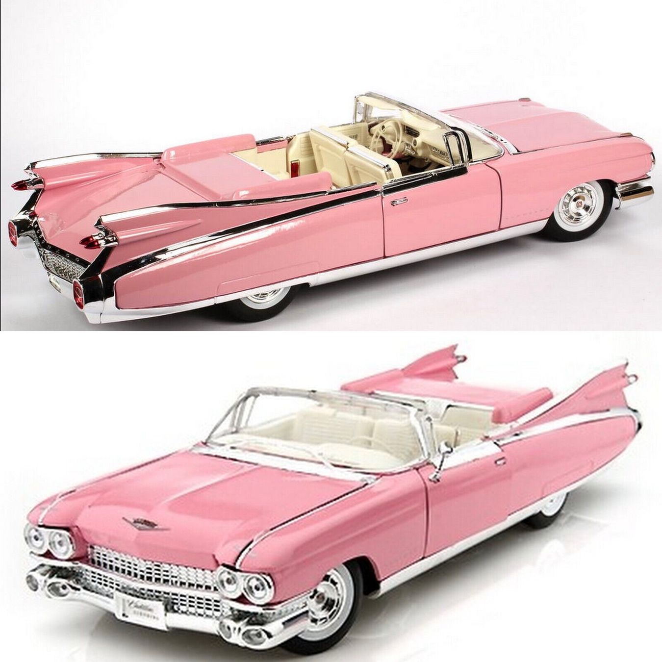 Cadillac Modellautos: CADILLAC ELDORADO BIARRITZ 1959, Massstab 1:18 – Neu und originalverpackt aus Erlenbach im Simmental von Model_box
