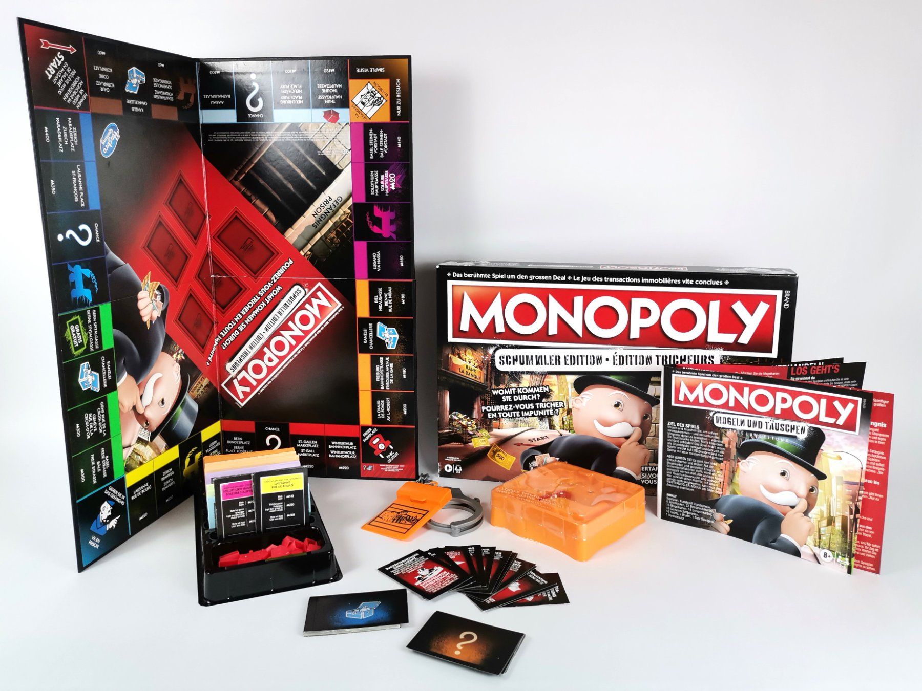 Hasbro Giochi: GESELLSCHAFTSSPIEL MONOPOLY Schummler Edition – Usato da Schaffhausen venduto da Restwert_SH