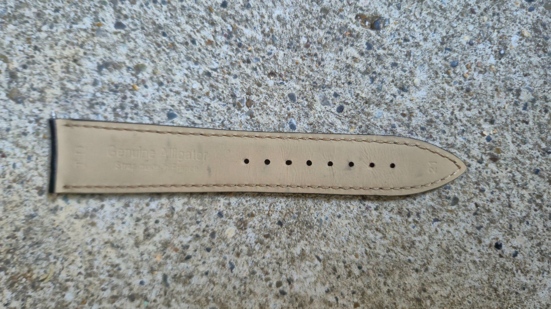 Bracciali & Braccialetti: Jaeger LeCoultre Alligator-Lederarmband – Nuovo (secondo la descrizione) da Elsau venduto da Woolie81 2