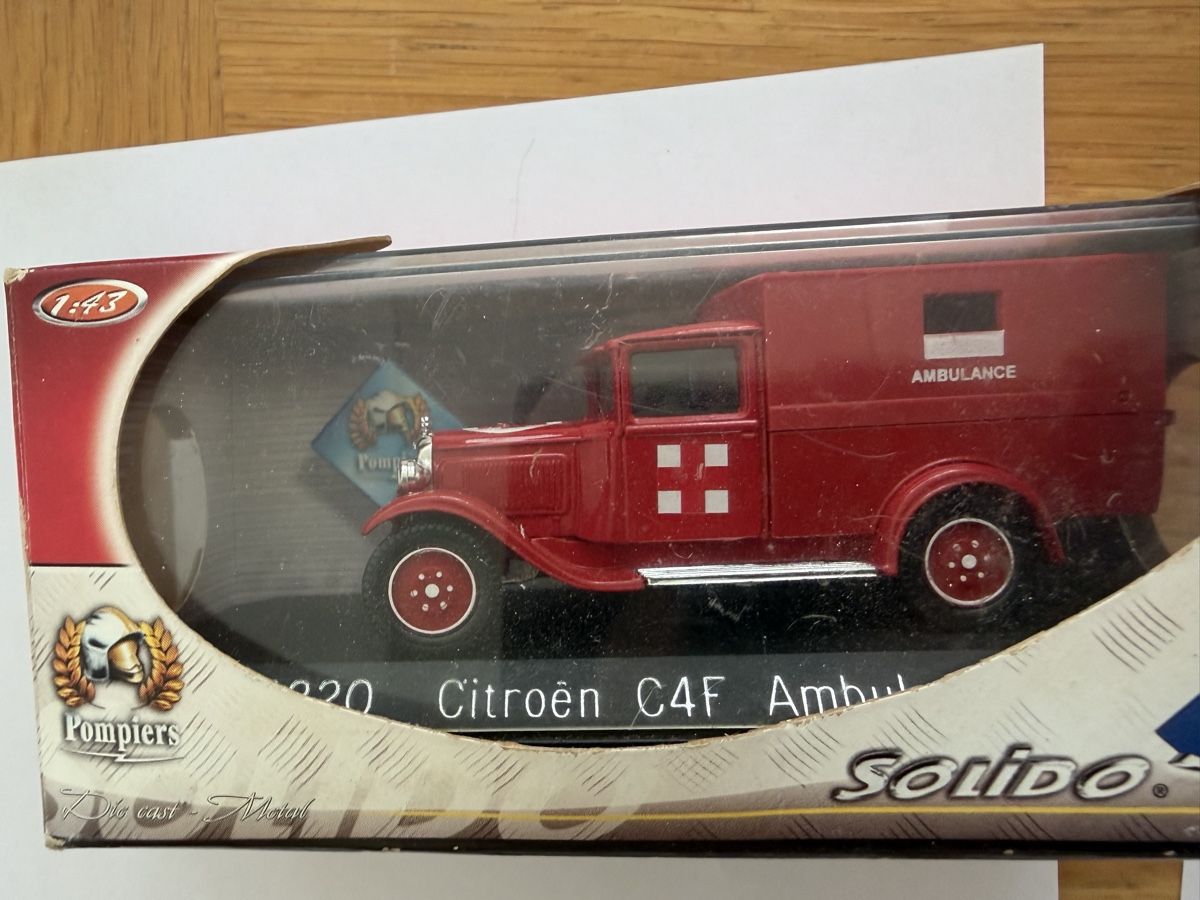Citroën Modellautos:  Solido Citroën C4F Ambulance  – Gebraucht aus Echallens von JAR69 1
