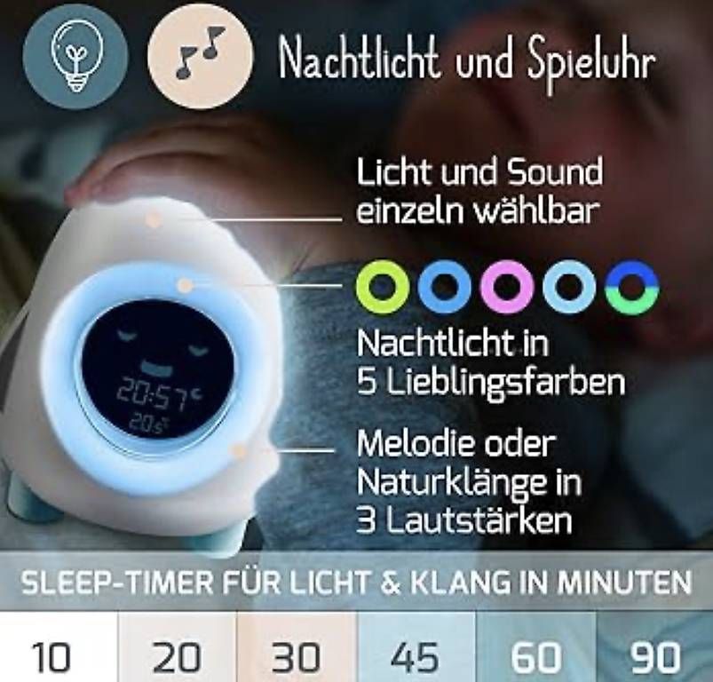Sveglie: Children's Sleep Trainer - Kinder Schlaftrainer/Wecker  – Usato da Witterswil venduto da faidel 3
