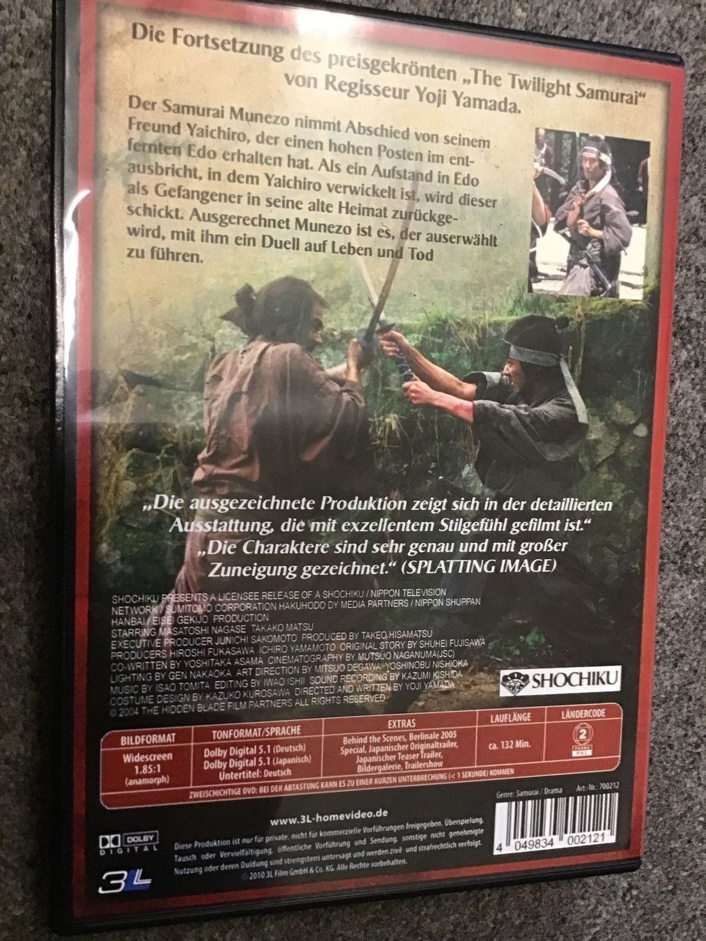 Tutti i DVDs: SAMURAI LEGENDS & LAST SAMURAI DVDs Kombi Set – Usato da Glattfelden venduto da Danshari 5