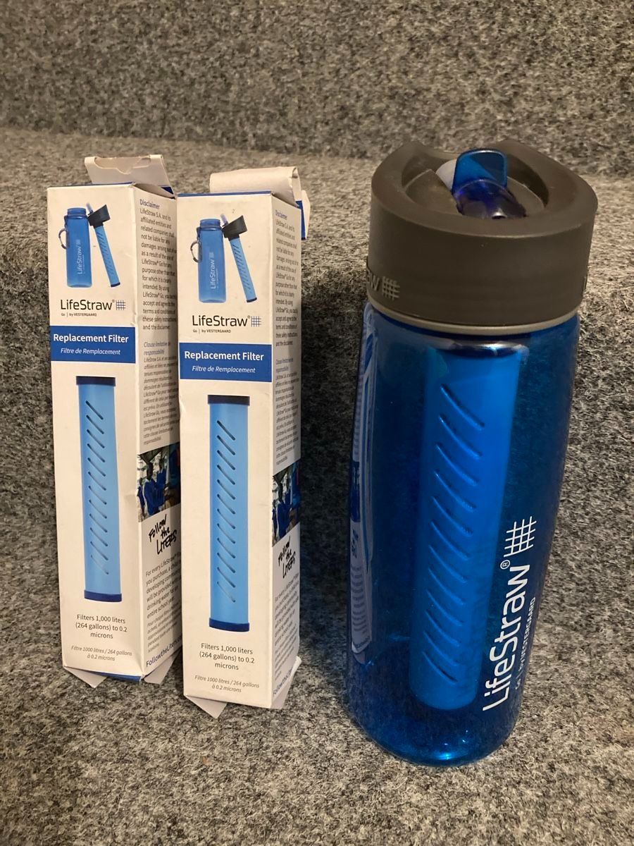 Borracce & Thermos: Lifestraw Flasche und Filter (2x) – Nuovo e nell'imballaggio originale da Olten venduto da Langennovy