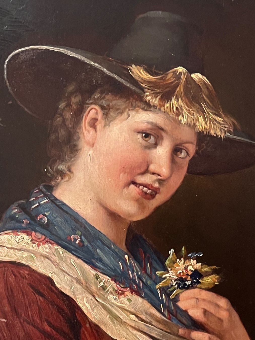 Dipinti: RUDOLF EPP (1834 Eberbach- 1910 München) Wunderschöne Stück – Usato da Basel venduto da PAUL_ART 5