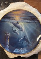 Delphin Teller aus Sammlung