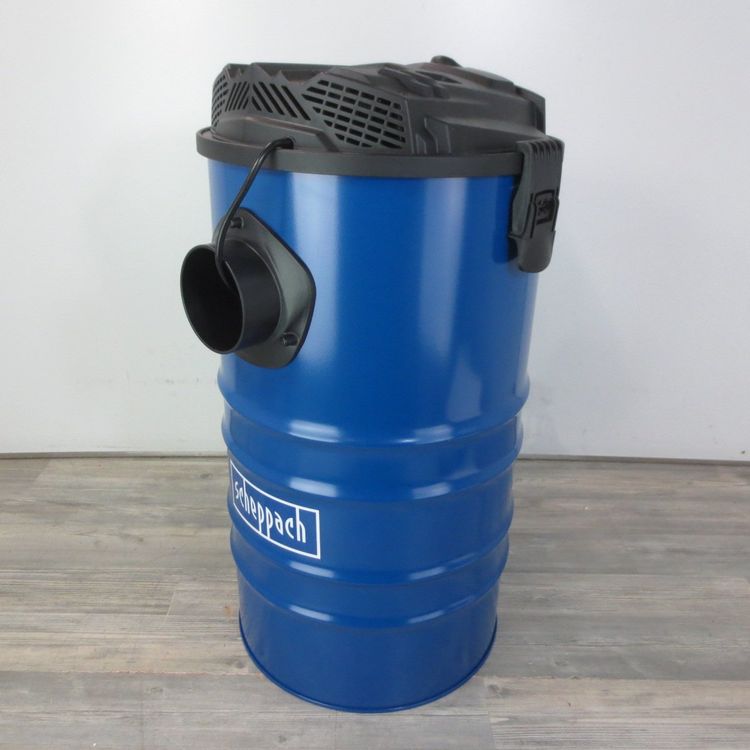 Scheppach Absauganlage DC100 - 65 Liter Metallbehälter, 1200W Luftleistung und 0,5 Micron-Filtration für saubere Luft